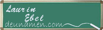 Laurin Ebel Visitenkarte